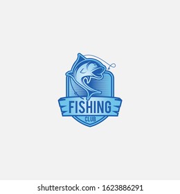 Fishing Hunt Vector Logo Design