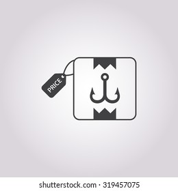 Fishing icon.