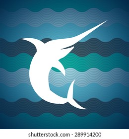 fishing icon design, vector illustration eps10 graphic 