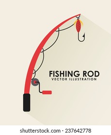 fishing icon design,vector illustration eps10 graphic 