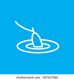 fishing icon illustration isolated vector sign symbol