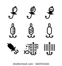 fishing  icon isolated sign symbol vector illustration - Collection of high quality black style vector icons
