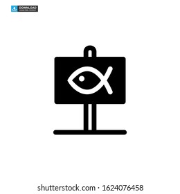 fishing icon isolated sign symbol vector illustration - high quality black style vector icons
