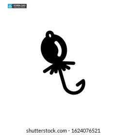 fishing icon isolated sign symbol vector illustration - high quality black style vector icons
