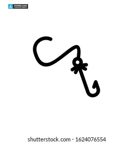 fishing icon isolated sign symbol vector illustration - high quality black style vector icons
