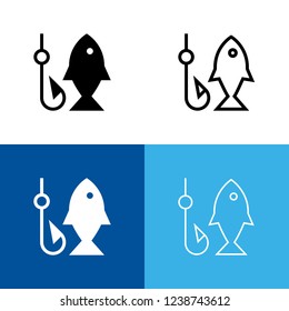 Fishing Icon Set