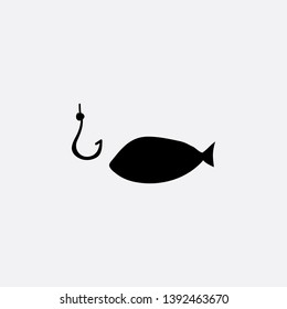 fishing icon sign signifier vector