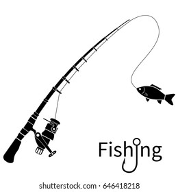 Free Free 91 Silhouette Bent Fishing Pole Svg SVG PNG EPS DXF File