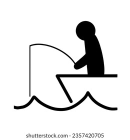 Fischsymbol, True Black Icon