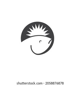 plantilla de diseño de ilustración de vector de icono de pesca 