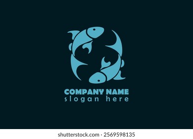 fishing icon vector symbol logo