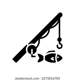 fishing icon for your website design, logo, app, UI.