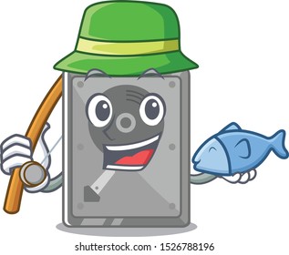 Fishing internal hard drive above character table
