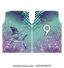 Plantilla de diseño de camiseta de pesca ilustración vectorial 