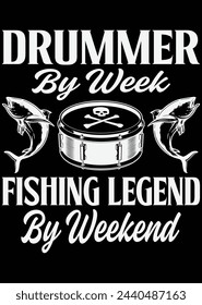 
Fishing Legend By weekend eps cut file for cutting machine