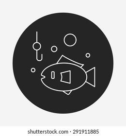 fishing line icon