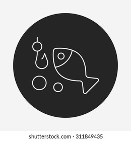 fishing line icon