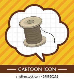 Fishing line theme elements