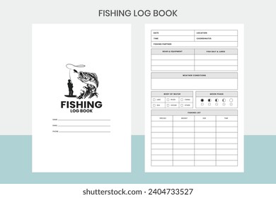 Fishing Log Book Kdp Interior