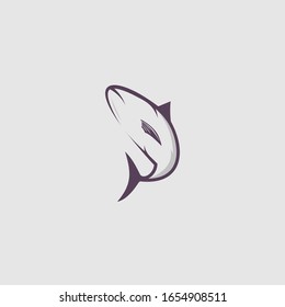 fishing logo design template illustration