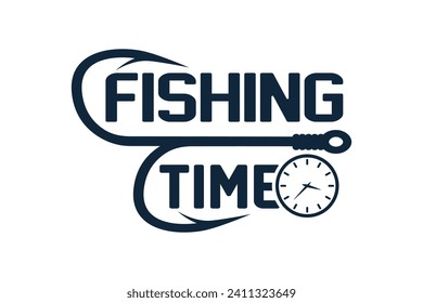 Fishing Logo Designs for Your Brand, Professional Fishing Logo Templates for Your Business, Stylish Fishing Typography, Creative Fishing Design, Unique Typography