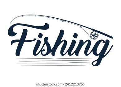 Diseños de logotipos de pesca para su marca, Plantillas de logotipos de pesca profesional para su empresa, Tipografía elegante, Diseño de pesca creativa, Logo de pesca, tipografía