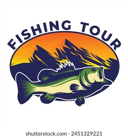 FISHING LOGO EMBLEM BADGE INSPIRATION