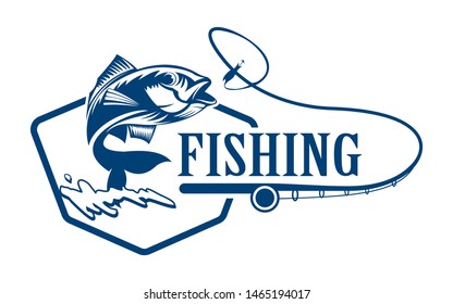 Fishing Logo, Fish Logo, Hobbies