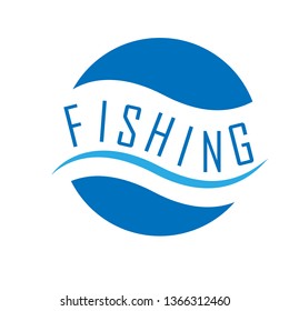 Fishing Logo and Icon Template Design