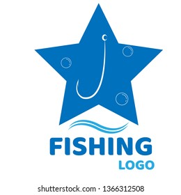 Fishing Logo and Icon Template Design