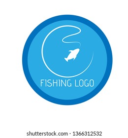 Fishing Logo and Icon Template Design
