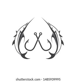 fishing logo icon  vector illustration design