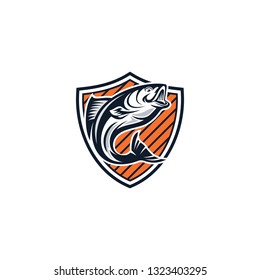 Fishing logo Template