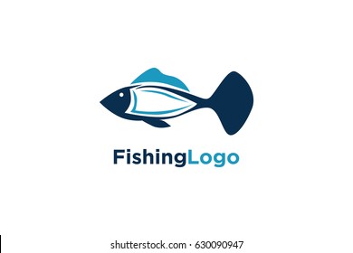 Fishing Logo Template Design