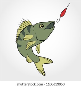 Fishing logo template, label, icon. Fishing sport club emblem sign.