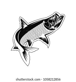 Fishing Logo Vector Design Illustration