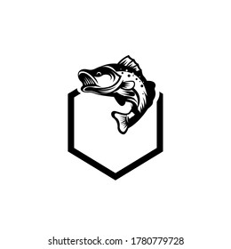 
logotipos de pesca y torneos de pesca con vectores premium