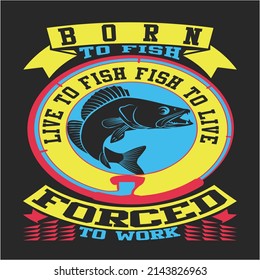 Fishing Lover T shirt Design.