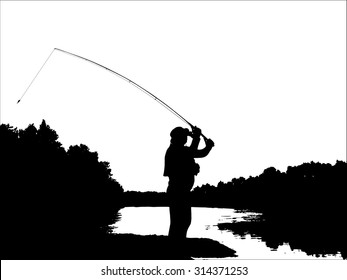Fishing with lure