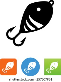 Fishing lure icon