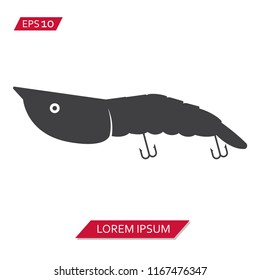 fishing lure vector icon symbol