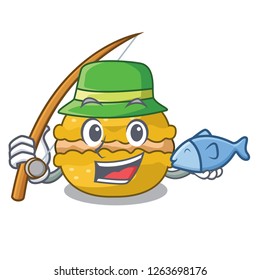 Fishing macarons banana on in character funny