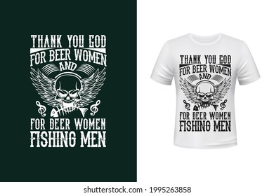 Fischer Vektorgrafik-Shirt-Design