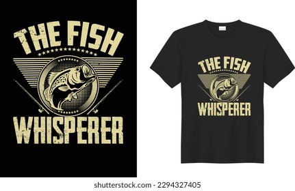 Fishing motivational vector t-shirt design. inspirational lettering typography vintage, father day fishing with a chance of drinking.  Print t-shirt, card, poster, gift, textile, black.