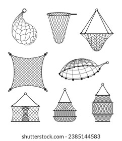 Fishing Net Vector Art & Graphics