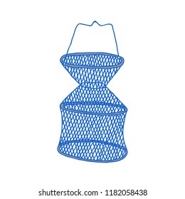 fishing net doodle icon