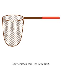 fishing net equipment icon isolated
