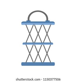 Fishing net. Fish trap. Fish. Vector illustration. EPS 10.