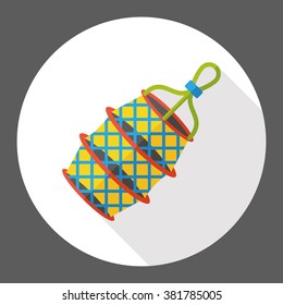 fishing net flat icon