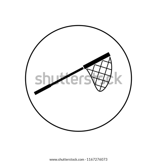 Fishing Net Icon Logo Stock Vector (Royalty Free) 1167276073 | Shutterstock